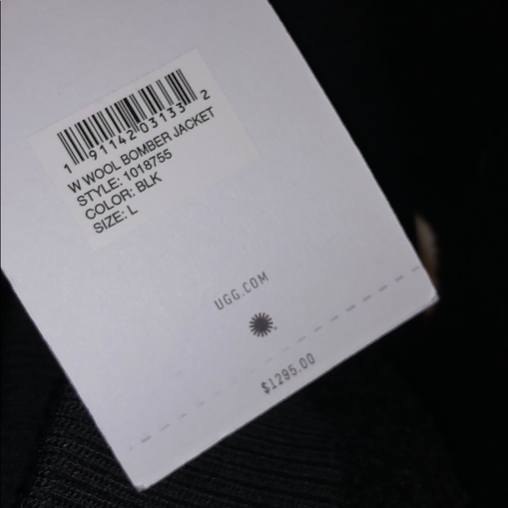 SOLD! UGG Wool Bomber Jacket. STUNNNER!! 🔥 NWT! - Picture 5 of 8